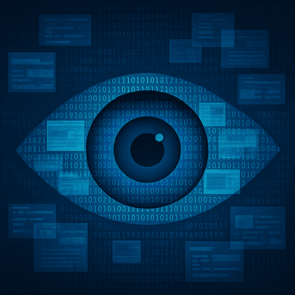 Spying digital eye